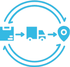 Icono de Cadena de Suministro